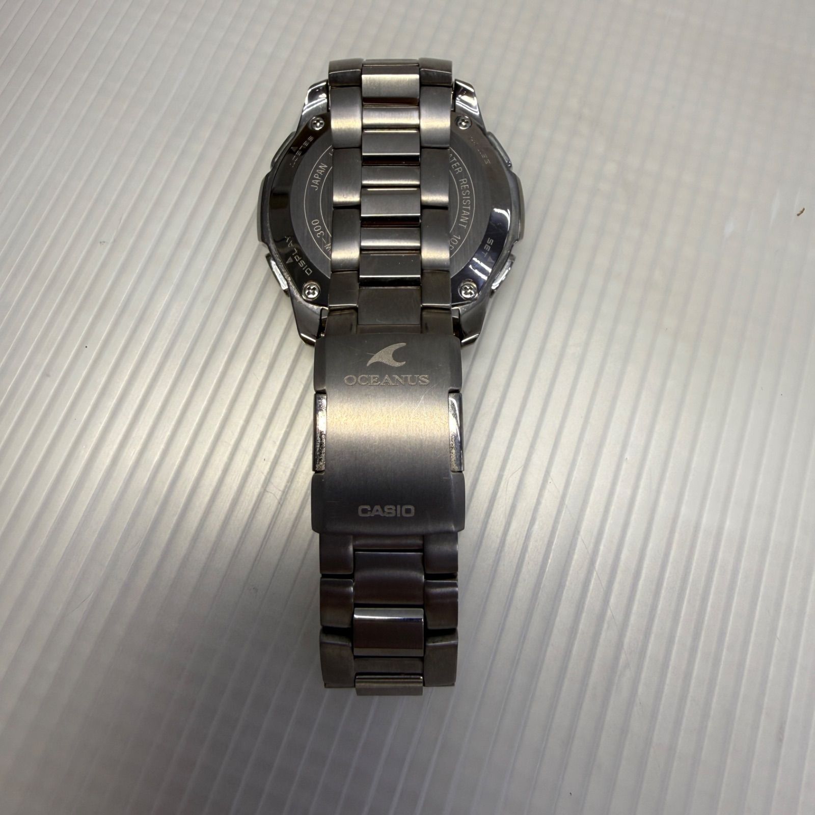☆OCEANUS オシアナス☆カシオ CASIO OCW-300 メンズ 腕時計 電波 