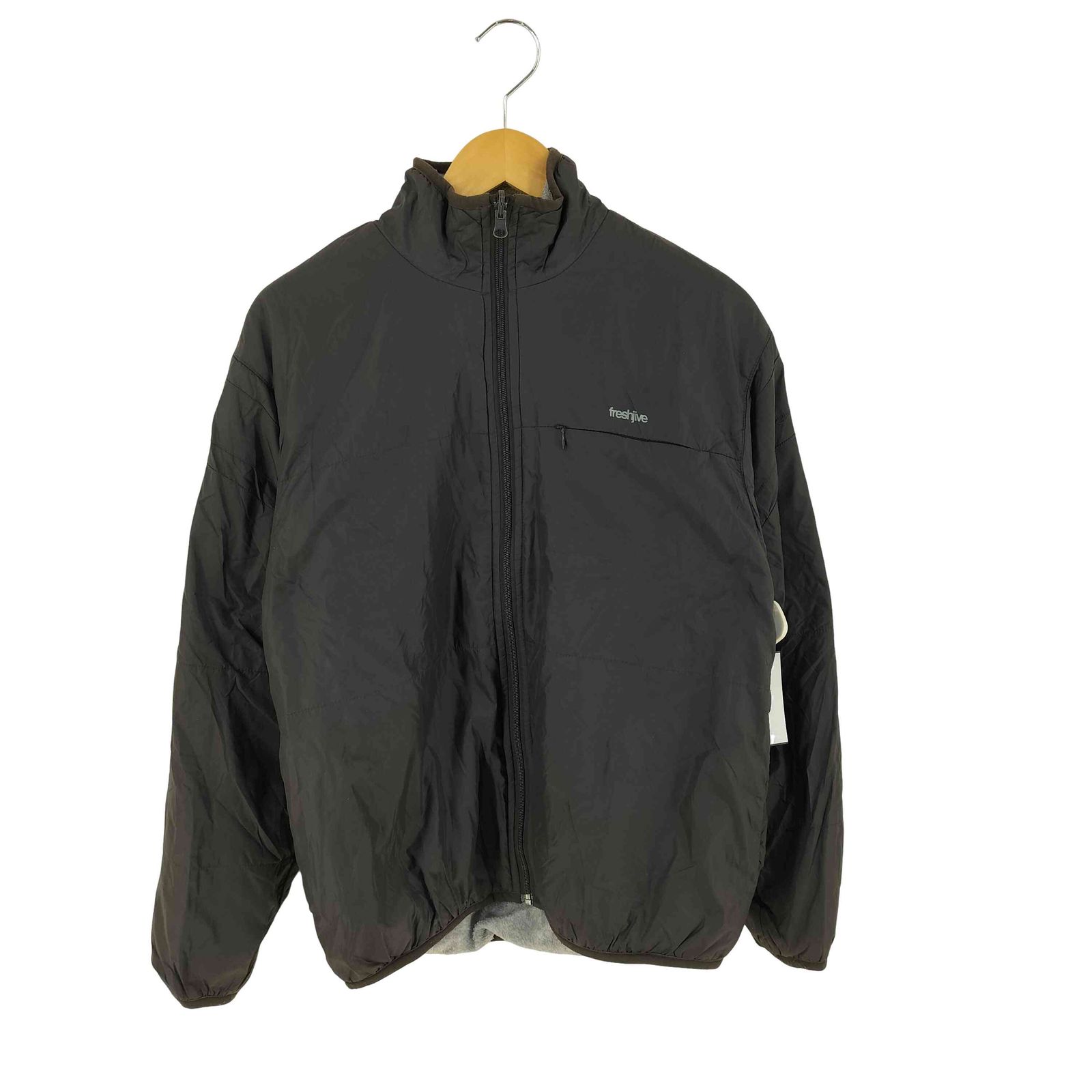ユーズドフルギ USED古着 freshjive リバーシブルナイロンジャケット 