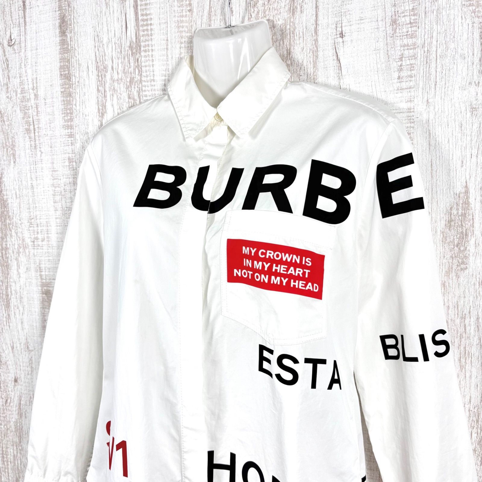 BURBERRY バーバリー ホースフェリー ロゴプリント ロングスリーブ