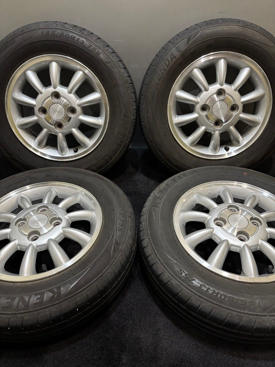 ☆145/80R13 KENDA/KENETICA ECO 23年製 スズキ ラパン 純正 13インチ 