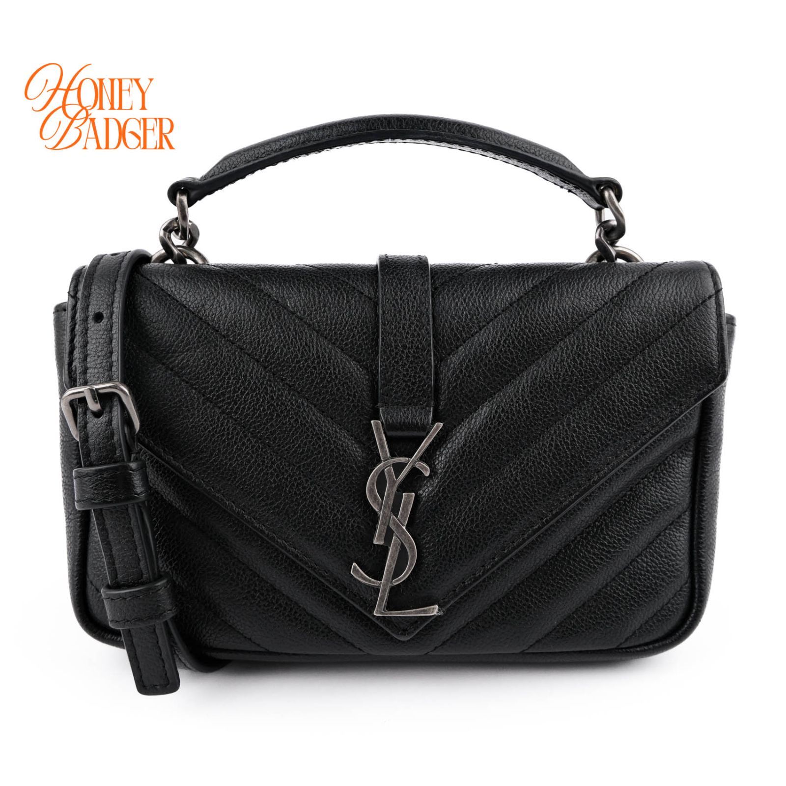 中古】サンローランパリ SAINT LAURENT レザー 2WAYショルダーバッグ 