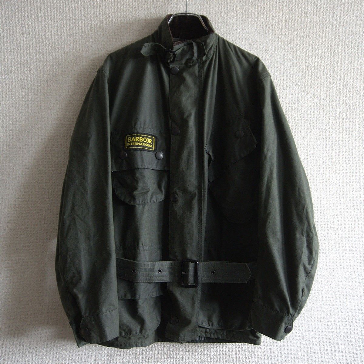 美品】 BARBOUR 【 International Jacket】34 セージグリーン 