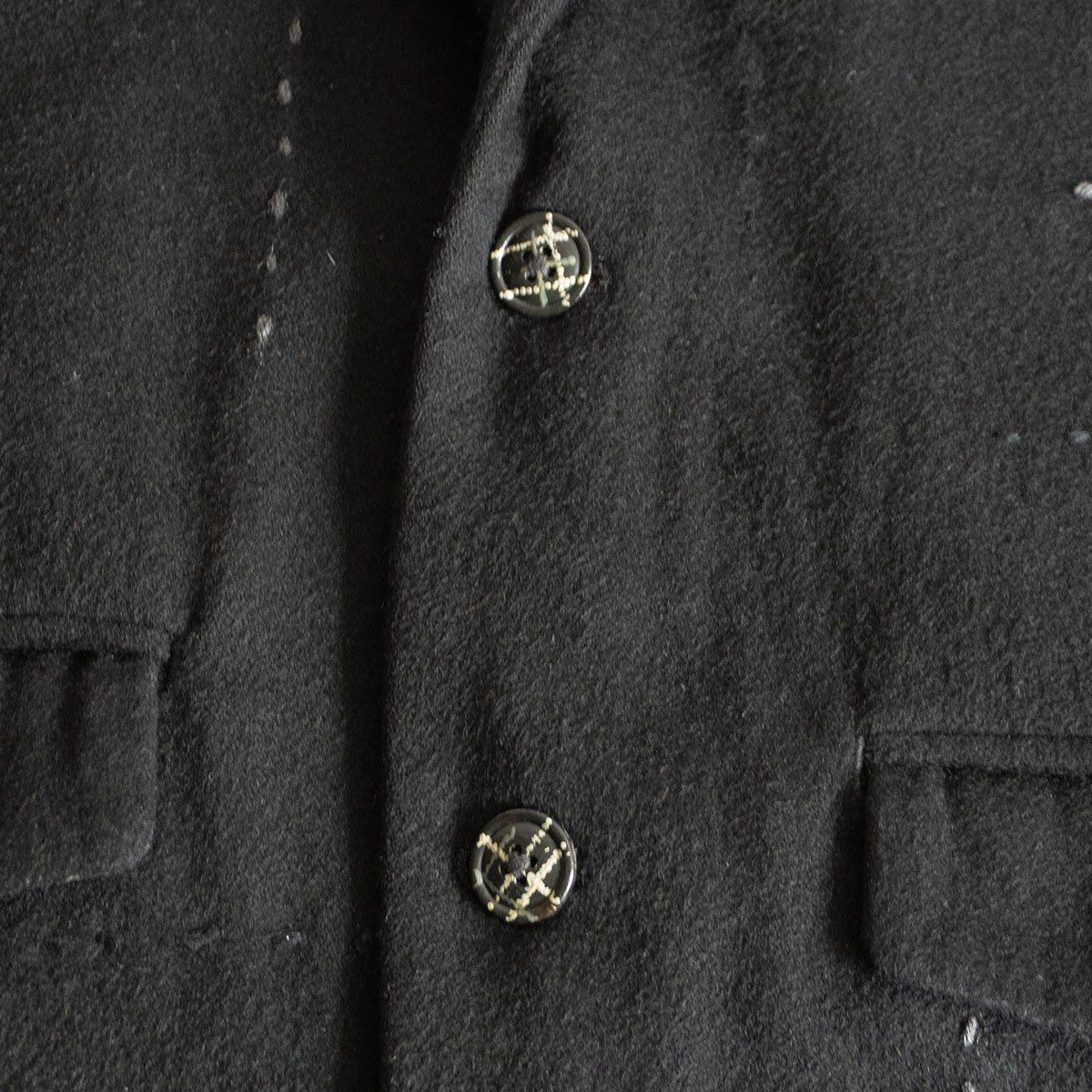 希少】PORTER CLASSIC【カシミヤ ジャケット】XL 刺し子 ハンドワーク 