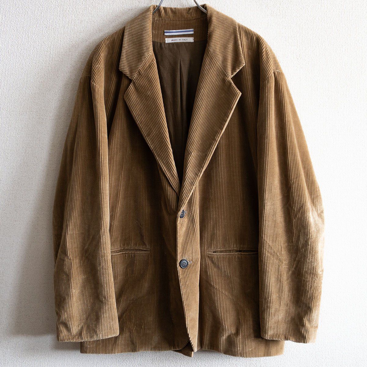 【美品】CRISTASEYA【OVERSIZED CORDUROY JACKET】XL コーデュロイジャケット クリスタセヤ 26031004 美品】CRISTASEYA【OVERSIZED CORDUROY JACKET】XL コーデュロイ
