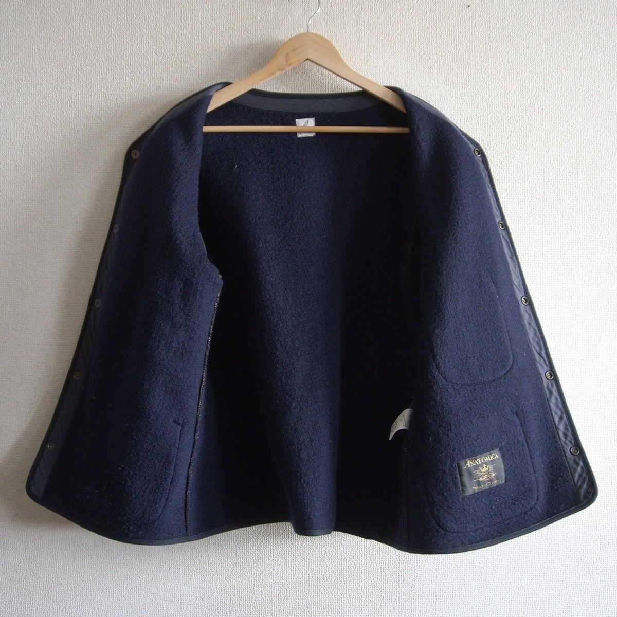 美品/ビッグサイズ】 ANATOMICA 【BEACH CLOTH CARDIGAN】 40 ビーチ