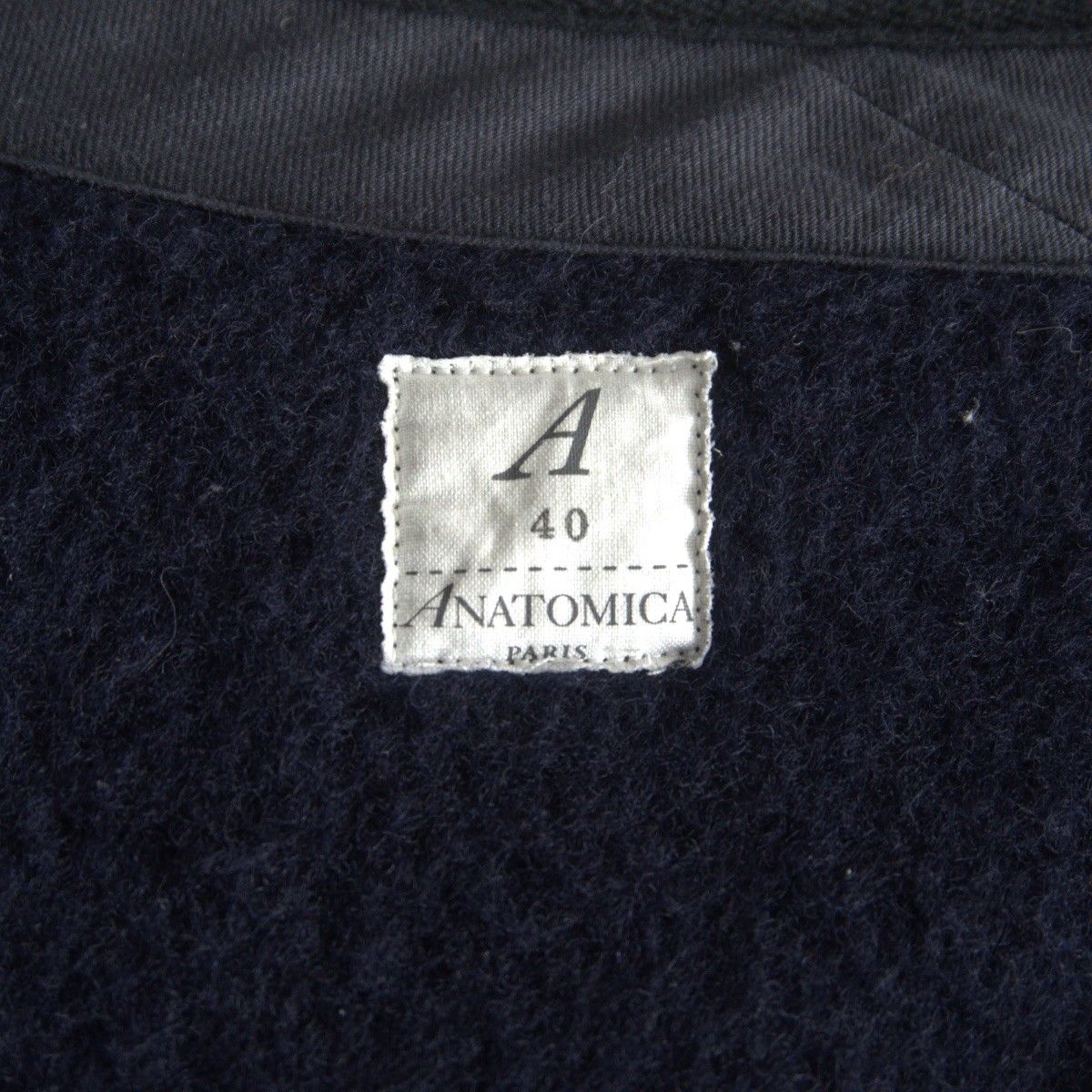 美品/ビッグサイズ】 ANATOMICA 【BEACH CLOTH CARDIGAN】 40 ビーチ 