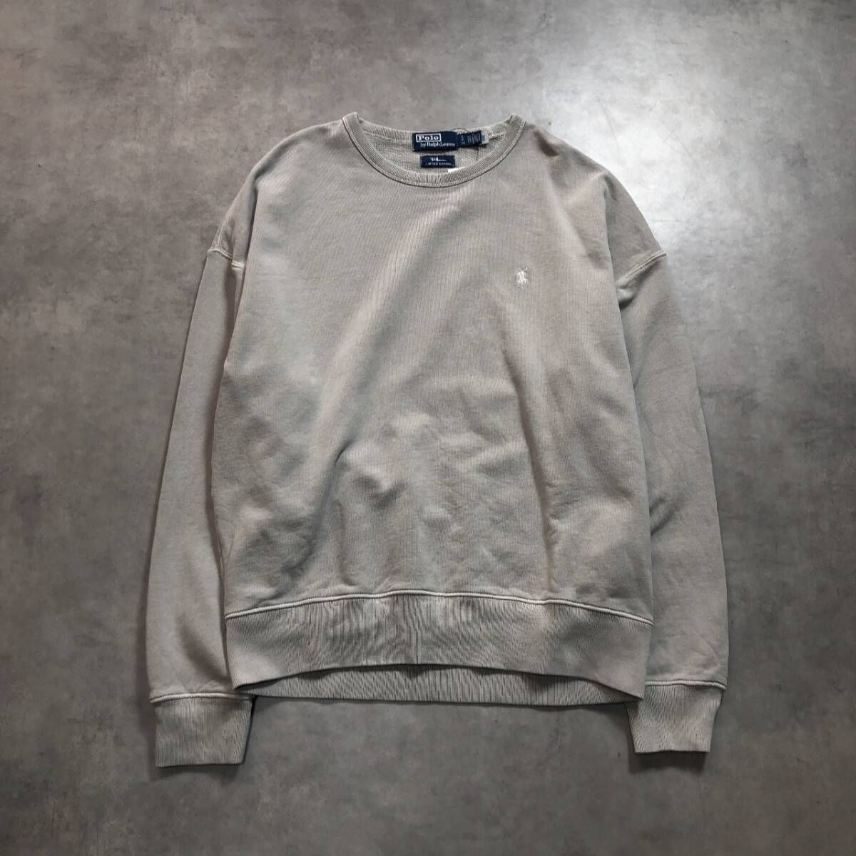 GQ5076◇Polo Ralph Lauren × Ron Herman：Organic Sweat◇S◇グレー系 
