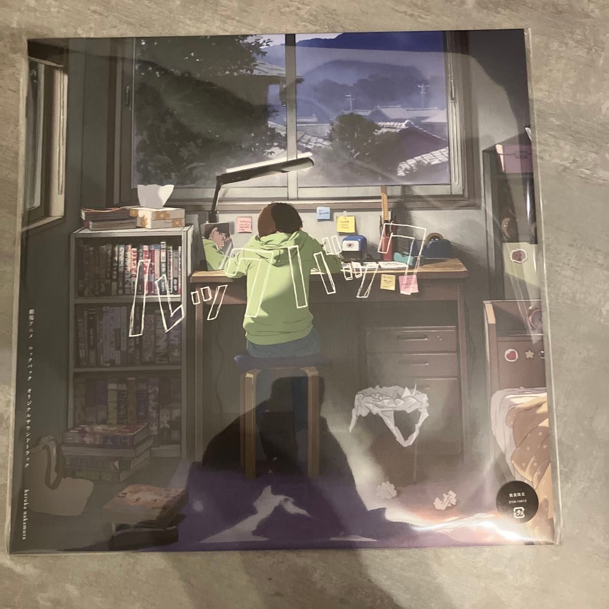 ルックバック　アナログレコード　LP 缶バッジ 缶バッチ＆おまけ付】 ルックバック サウンドトラック アナログ盤