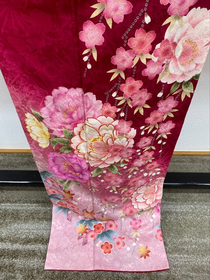 振袖 ATELIER SAB 金駒 刺繍 金彩 身丈172cm MO3583 - メルカリ