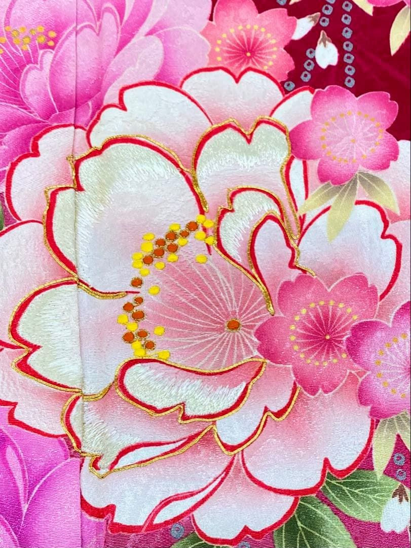 振袖 ATELIER SAB 金駒 刺繍 金彩 身丈172cm MO3583 - メルカリ