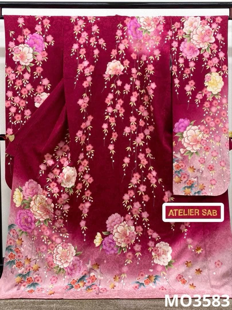 振袖 ATELIER SAB 金駒 刺繍 金彩 身丈172cm MO3583 - メルカリ