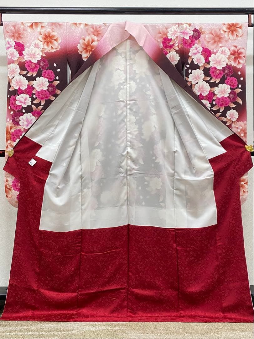 ブランド振袖 豪華 金彩 紋意匠 桜尽くし ストーン 身丈162cm 【公式通販】