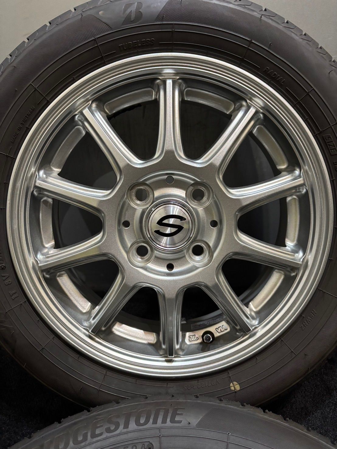 ☆155/65R14 BRIDGESTONE/NEWNO 24年製 Stranger 14インチ 4.5J +45 