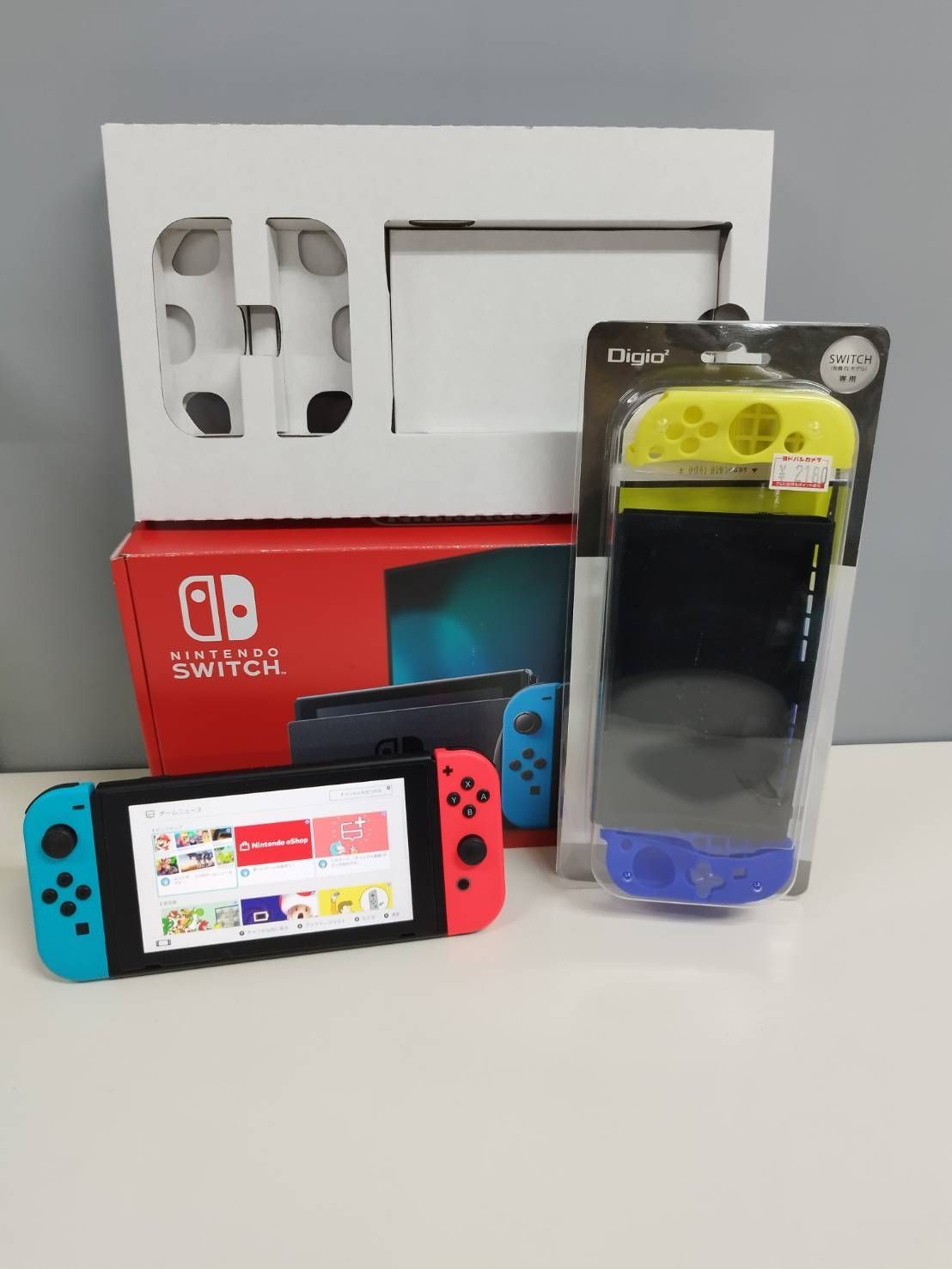 美品】Nintendo Switch 本体 HAC-001(-01)/2020年製/バッテリー強化版 