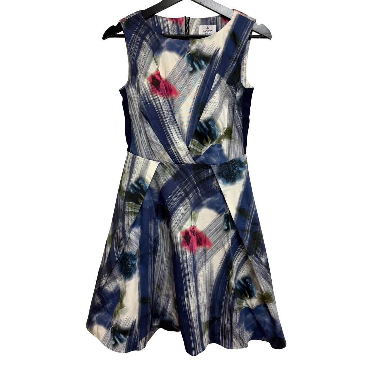 ランバンオンブルー LANVIN en Bleu レディース ワンピース 花柄 総柄 