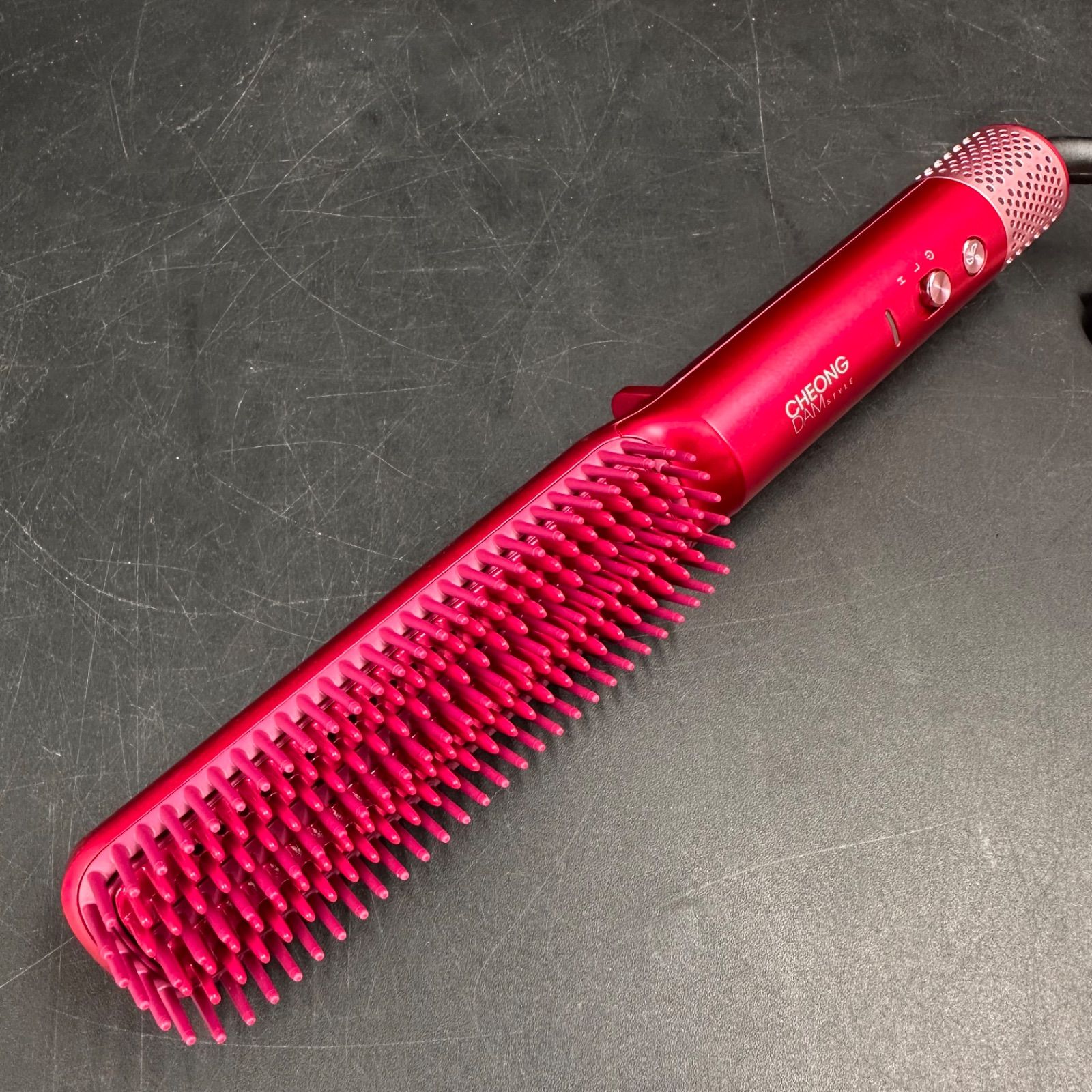 新品 CHEONG チョンダムスタイル ダブルアクションブラシ マゼンタ