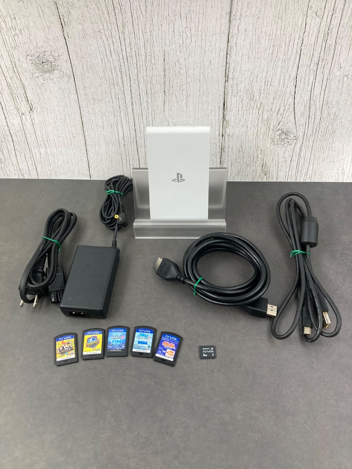 【動作OK】 SONY PlayStation PS Vita TV VTE-1000 本体 周辺機器セット 0331-406