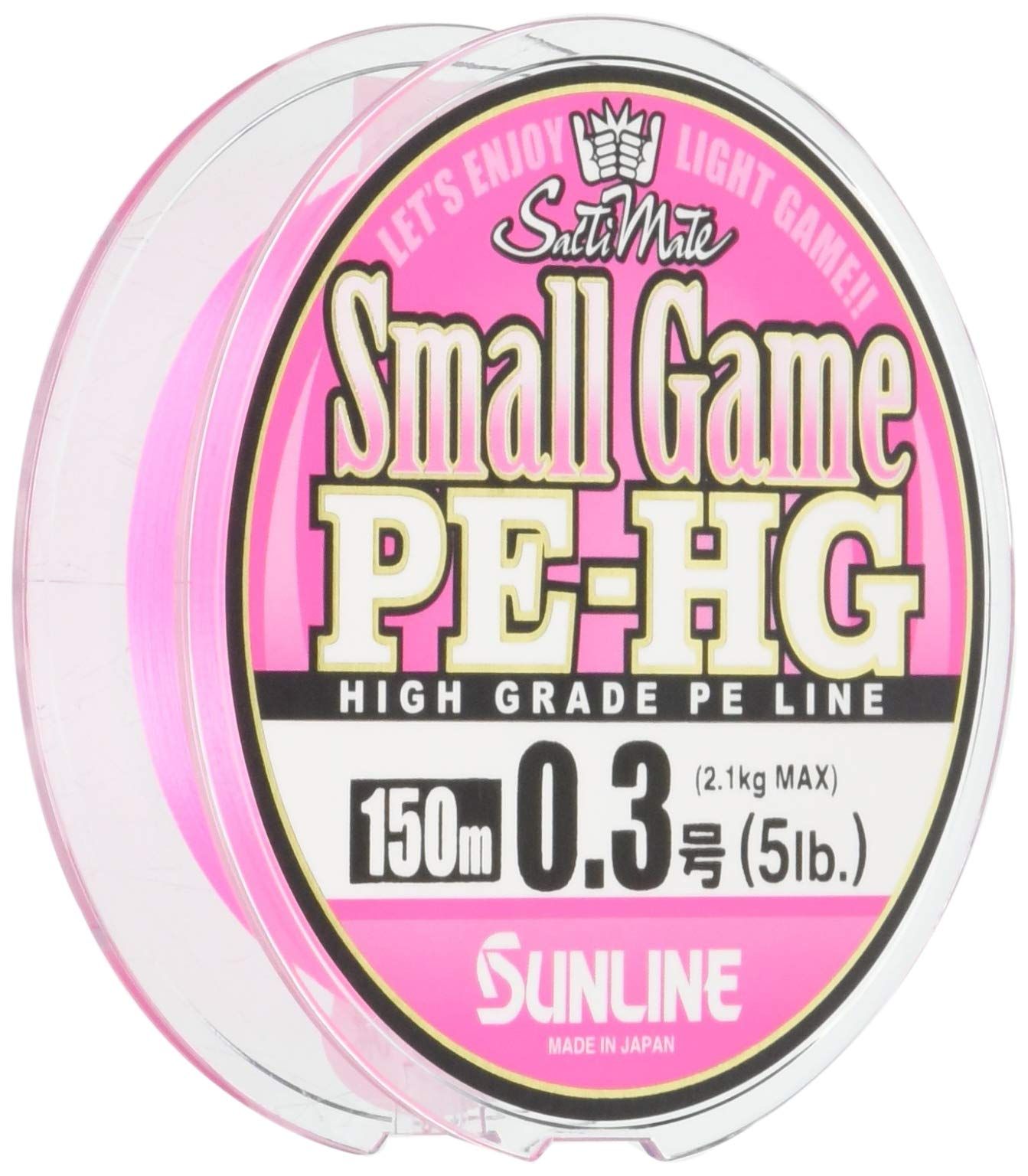 新品 サンライン(SUNLINE) PEライン ソルティメイト スモールゲーム HG 150m 0.3号 5lb サクラピンク