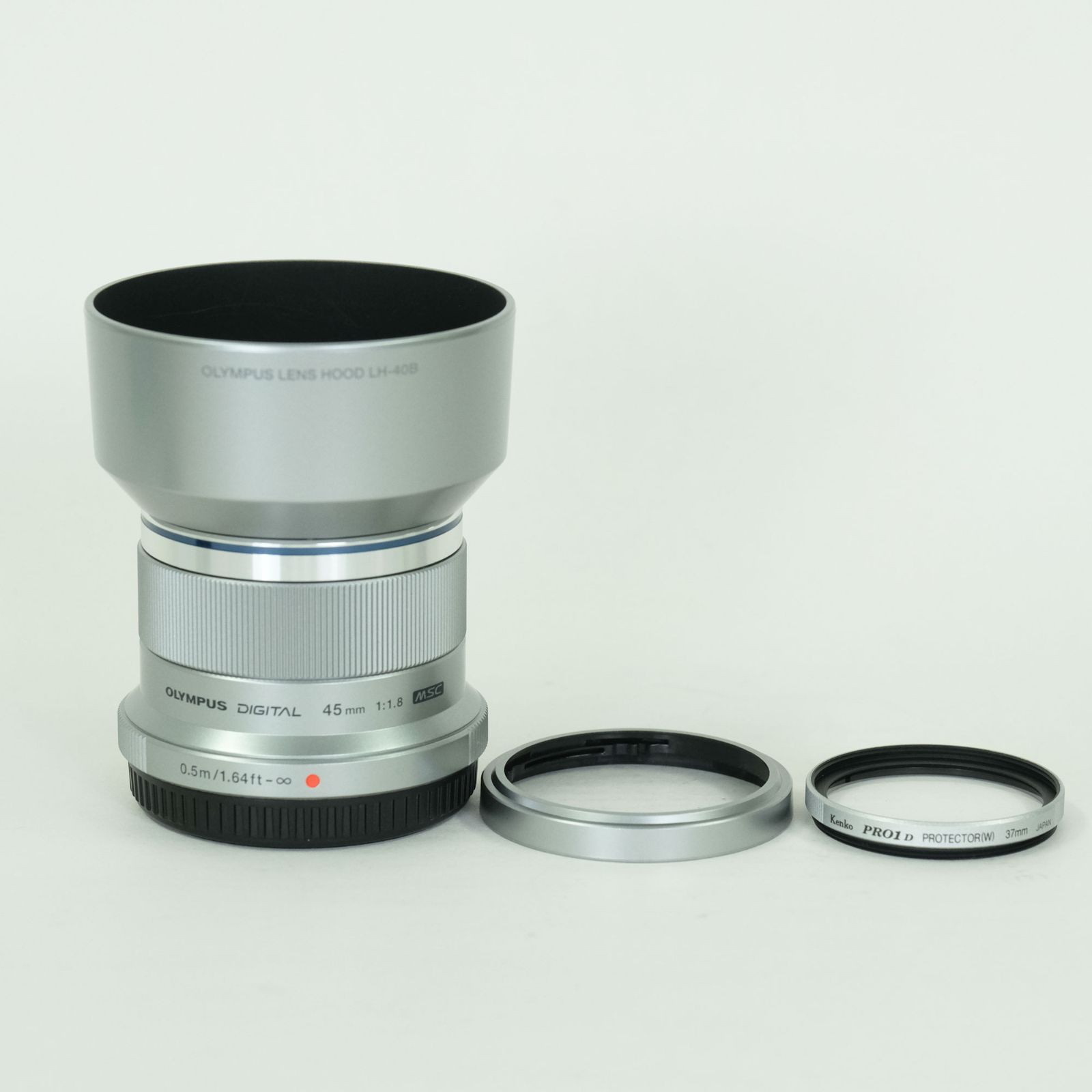 箱•PLフィルター付 OLYMPUS M.ZUIKO45mm F1.8 シルバー 箱•PLフィルター付 OLYMPUS M.ZUIKO45mm F1.8 シルバー 【公式通販】