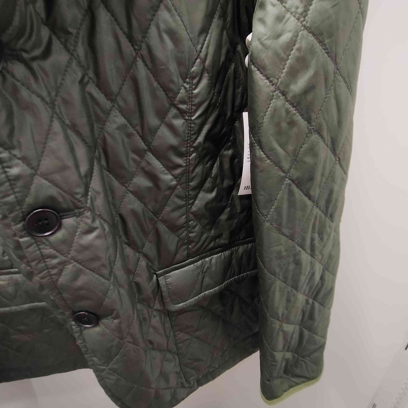 ユーズドフルギ USED古着 SARTORIA 裏地 総柄 背抜き 襟コーデュロイ 