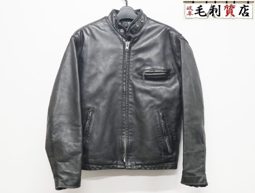 ショット SCHOTT 141 シングルライダースジャケット サイズ40 ボア