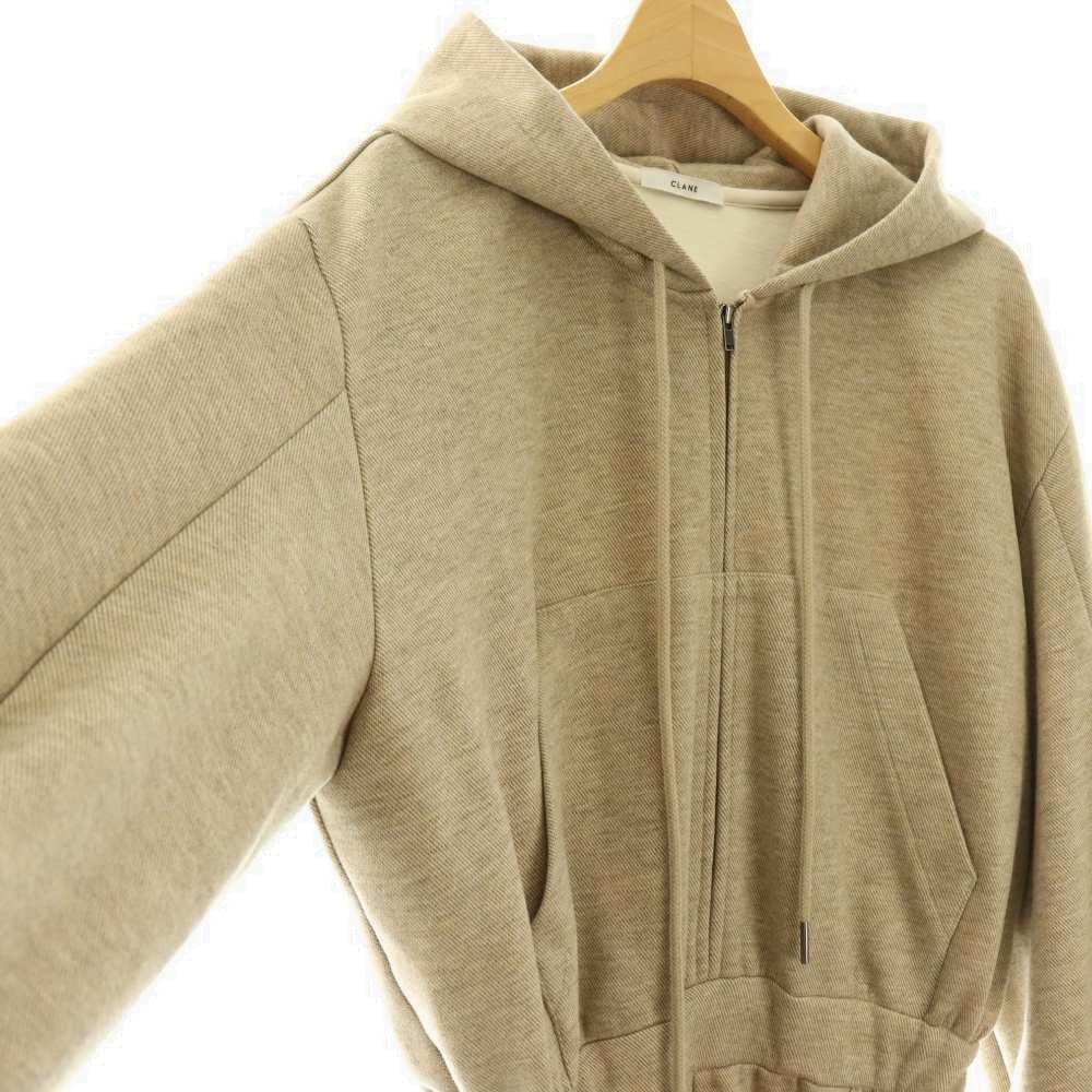 クラネ CLANE HOODED SWEAT ALL IN ONE オールインワン パンツ 長袖 