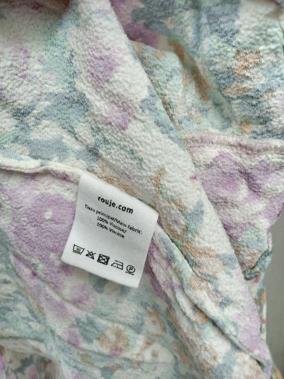 Rouje 半袖花柄シャツ 36 Rouje PARIS 花柄トップス 【公式通販】