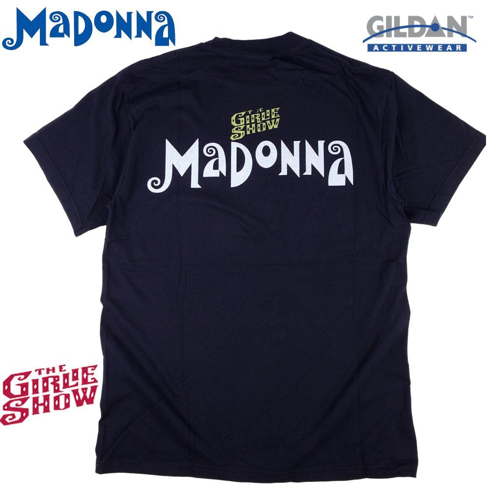 411 MADONNA マドンナ Tシャツ 美品 GILDAN製 ブラック バンドT THE