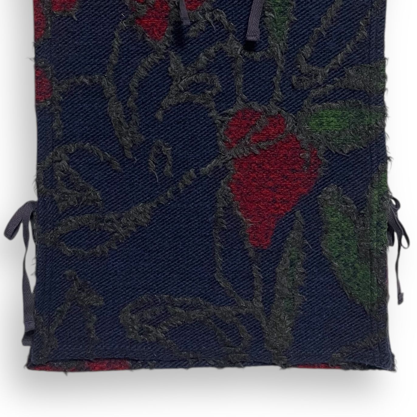 M2689/ Engineered Garments Hooded Interliner floral knit jacquard 