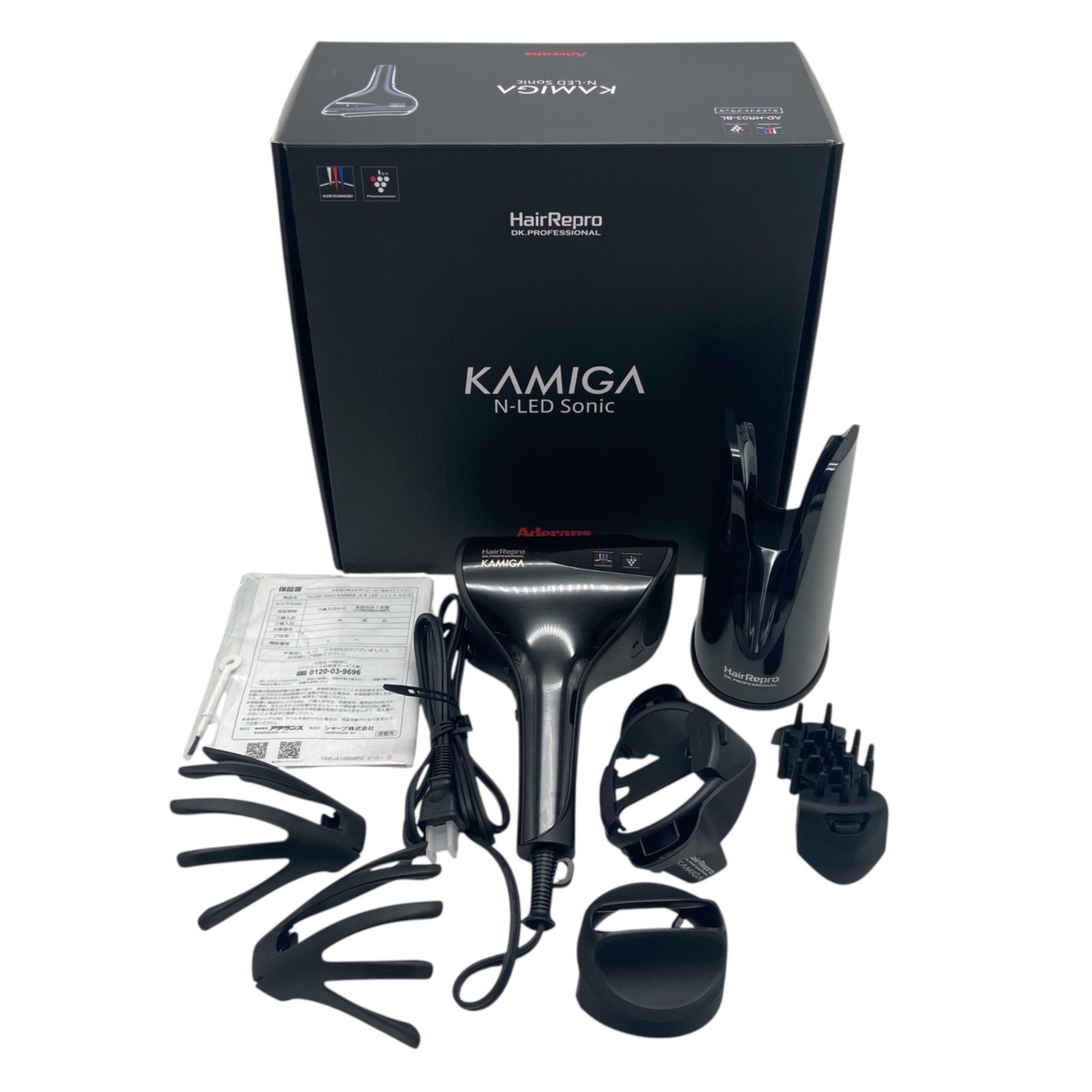 【美品】アデランス KAMIGA N-LED Sonic AD-HR03-R 楽天市場】【P5倍】ドライヤー アデランス ヘアドライヤー ヘアリプロ