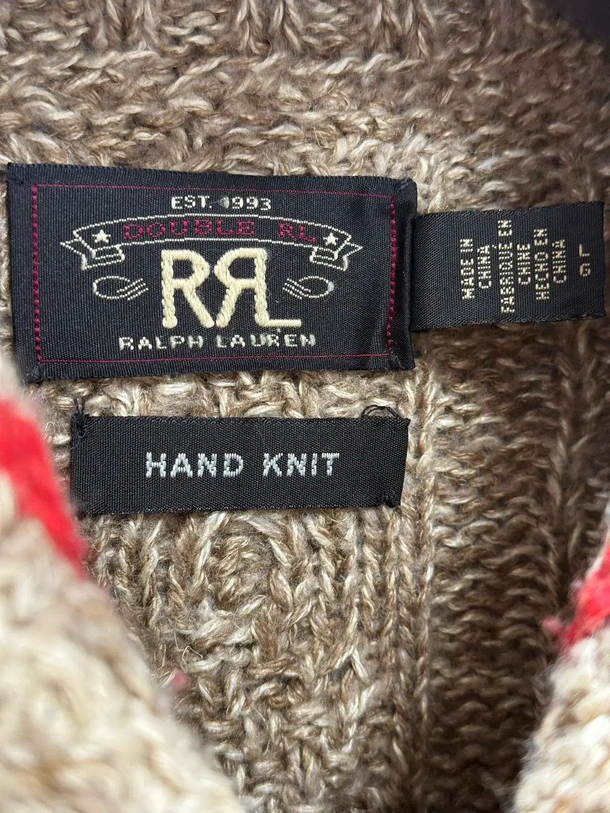 RRL ショールカラー ハンドニット ダブルアールエル 【公式通販】