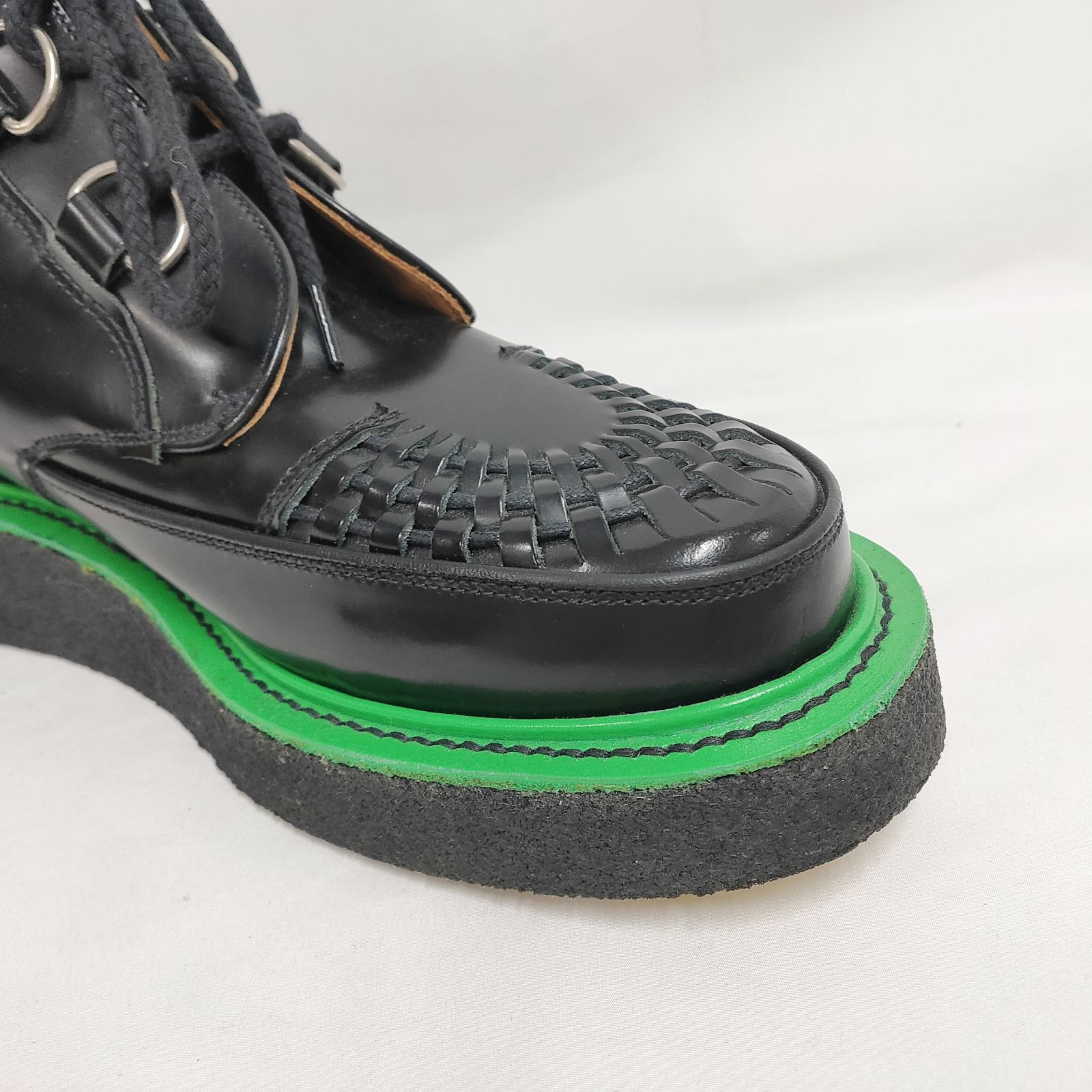 新品 未使用 プチブラバンソン ジョージコックス オープンバックブーツ