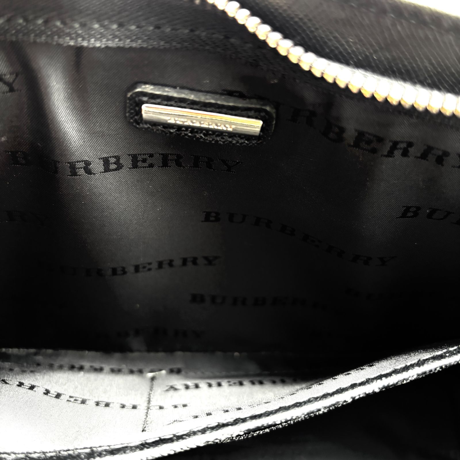 美品 BURBERRY バーバリー クラッチバッグ セカンドバッグ 