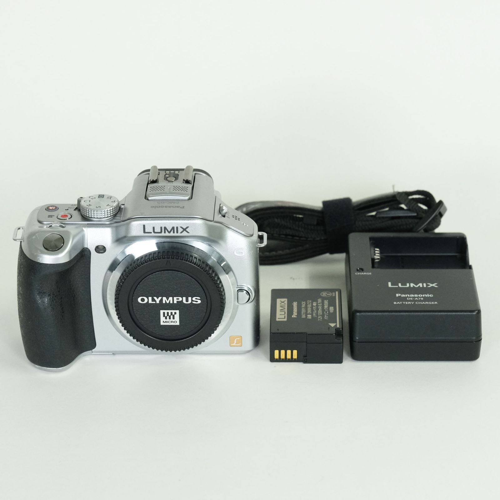 並品 | シャッター数1,800回] Panasonic LUMIX DMC-G5-S ボディ 