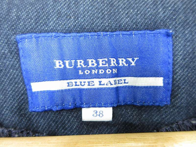 BURBERRY BLUE LABEL 裏ボア　ジャケット　38 BURBERRY BLUE LABEL バーバリー ブルーレーベル ノバチェック