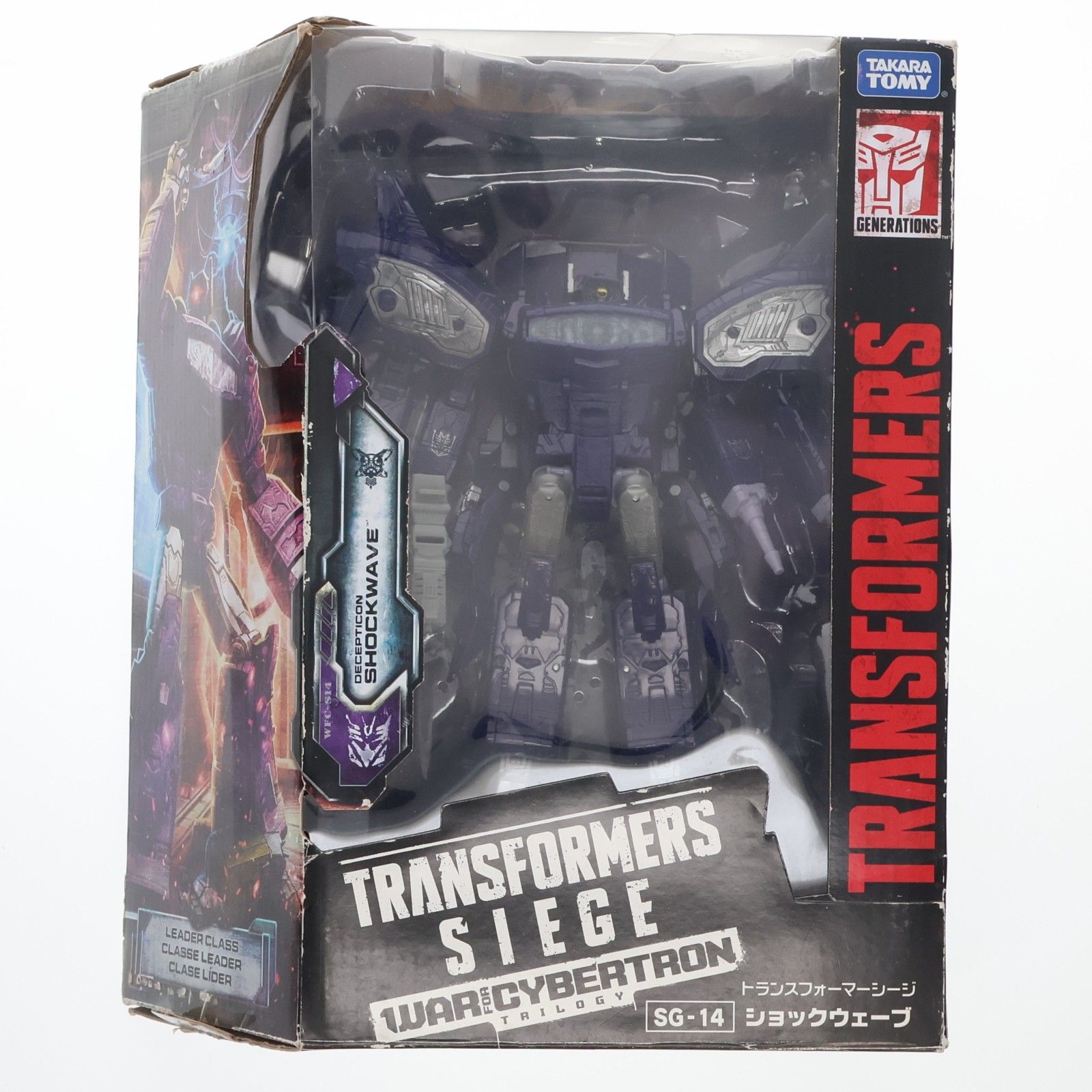トランスフォーマーシージ ショックウェーブ トランスフォーマー シージ SG-14 ショックウェーブ 完成トイ タカラ