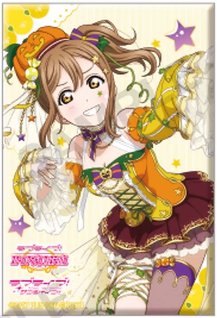 中古】バッジ・ビンズ 国木田花丸 「ラブライブ!スクールアイドル