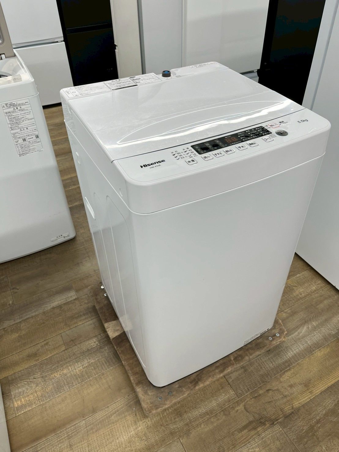 高年式】大阪送料無料☆3か月保障付き☆洗濯機☆ハイセンス☆5.5kg 