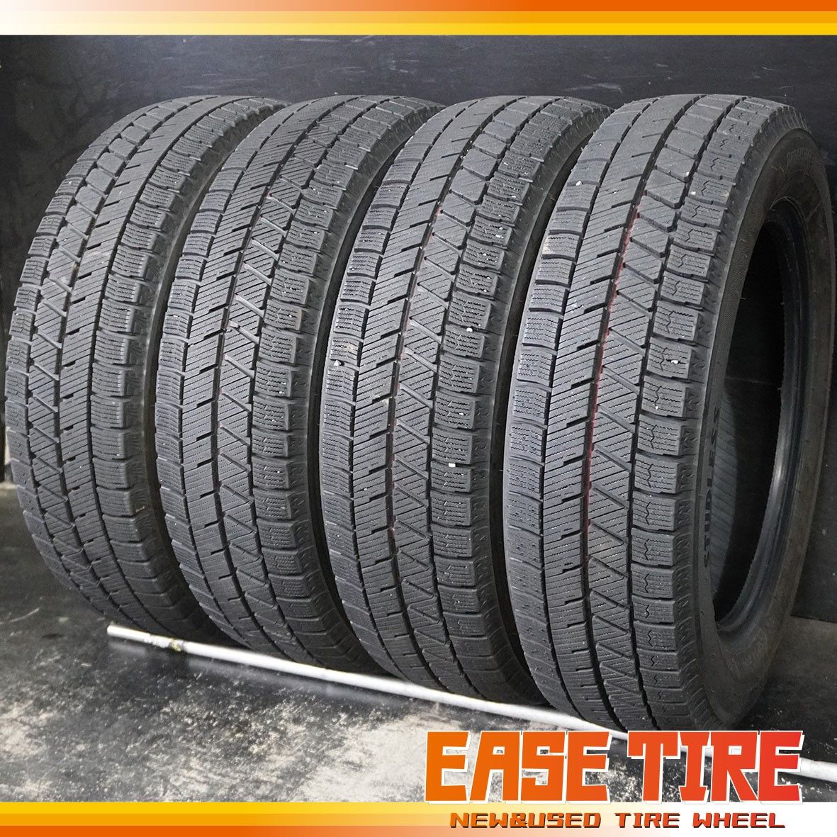 23年製 バリ山 ブリヂストン BLIZZAK VRX3 155/65R14 4本 スタッドレス 
