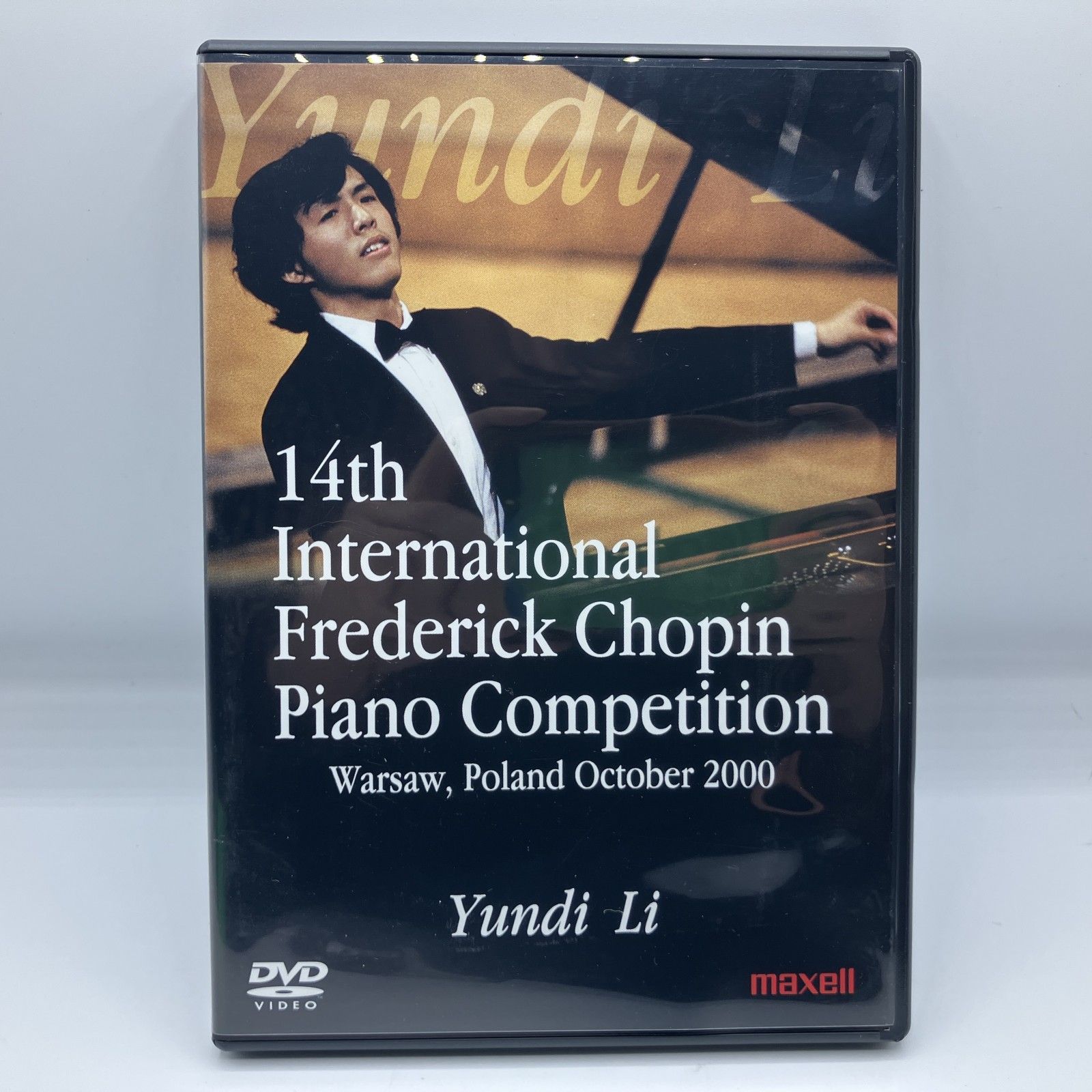 ☆ ユンディ・リ &frasl; 第14回ショパン国際ピアノ・コンクール (DVD) ME3