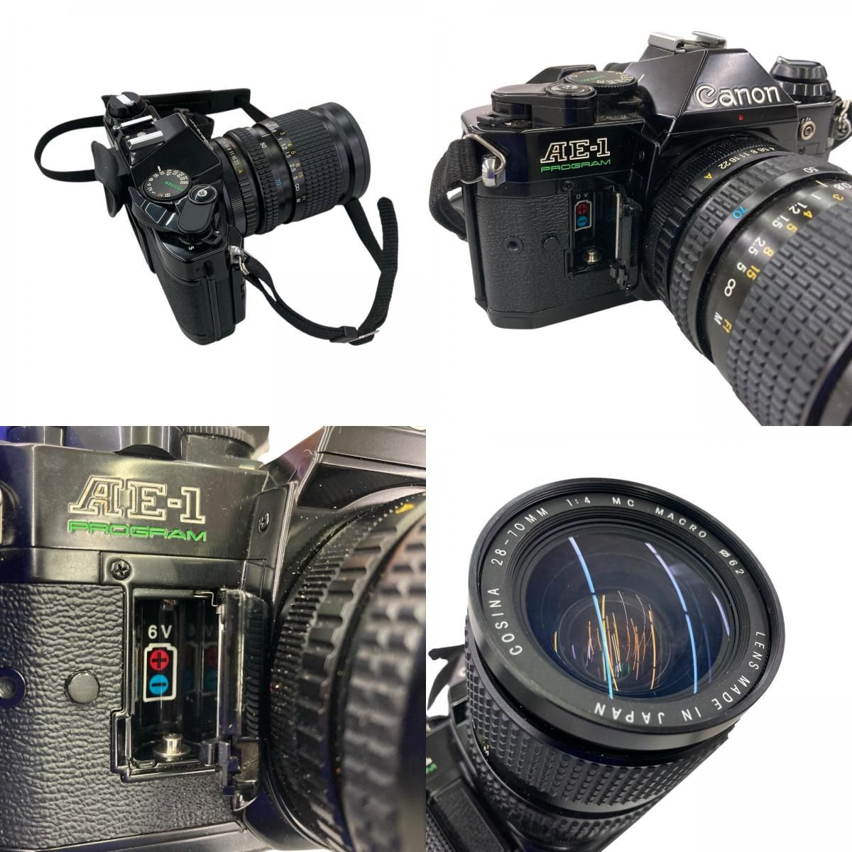 キャノン。フィルムカメラ。AEー1。中古。稼働未確認。 D☆1円