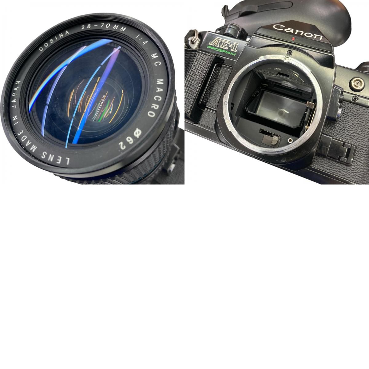 Canon AE-1 PROGRAM フィルム一眼レフカメラ 本体（動作未確認） キャノン。フィルムカメラ。AEー1。中古。稼働未確認。 D☆1円