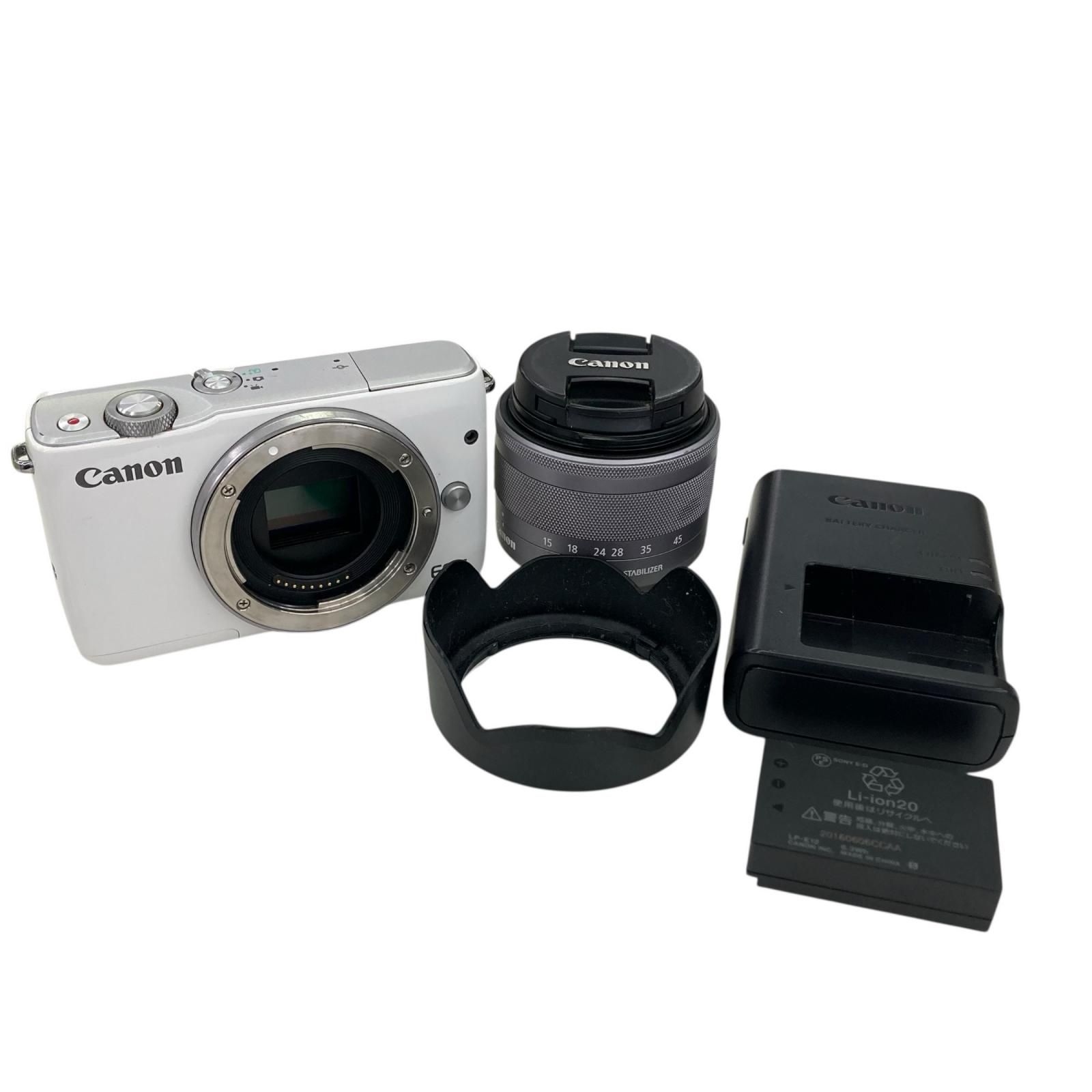 カメラ Canon EOS M10 ミラーレス一眼カメラ 水没ジャンク