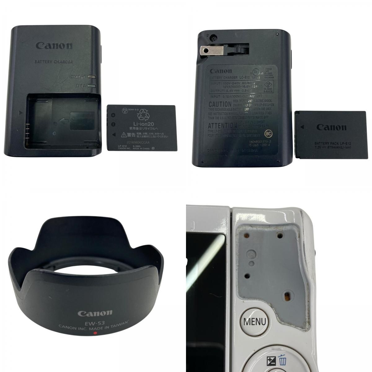 186000 ジャンク品 canon キャノン EOS M10 ミラーレス一眼カメラ 