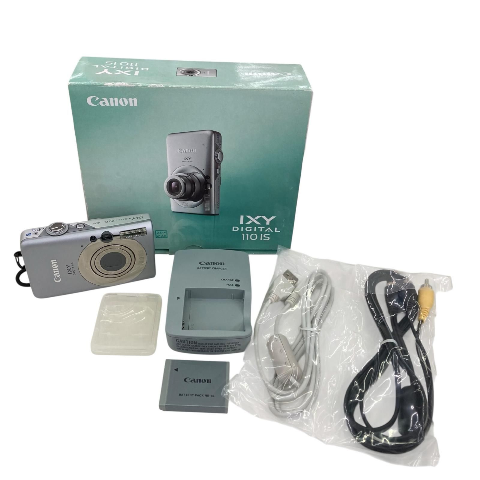 186000 ジャンク品 canon キャノン IXY DIGITAL 110 IS デジタルカメラ 