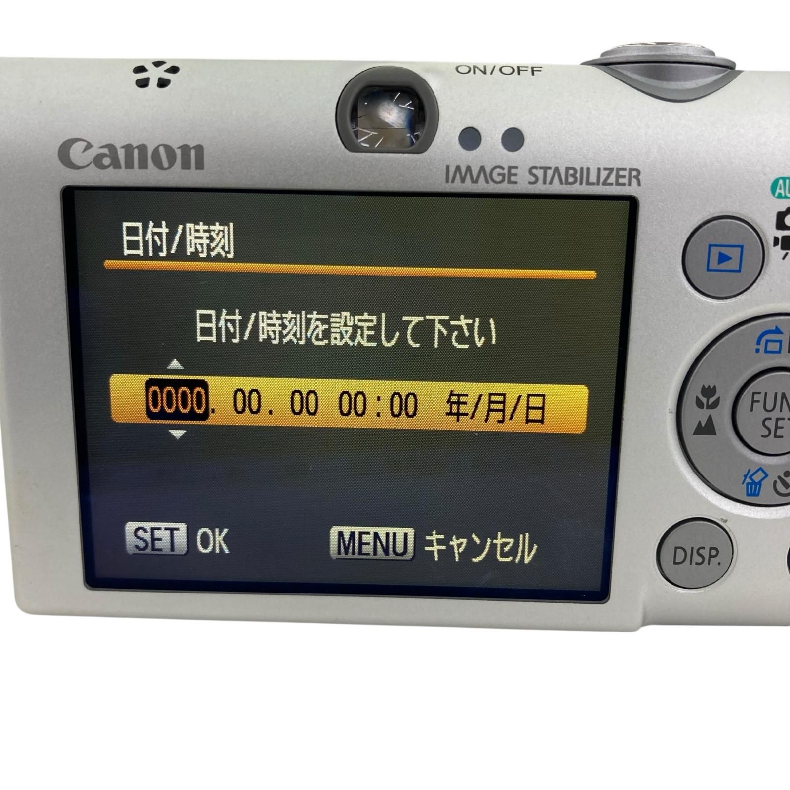 186000 ジャンク品 canon キャノン IXY DIGITAL 110 IS デジタルカメラ 