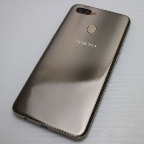 新品同様 OPPO AX7 ゴールド スマホ 本体 白ロム 土日祝発送OK 06000 