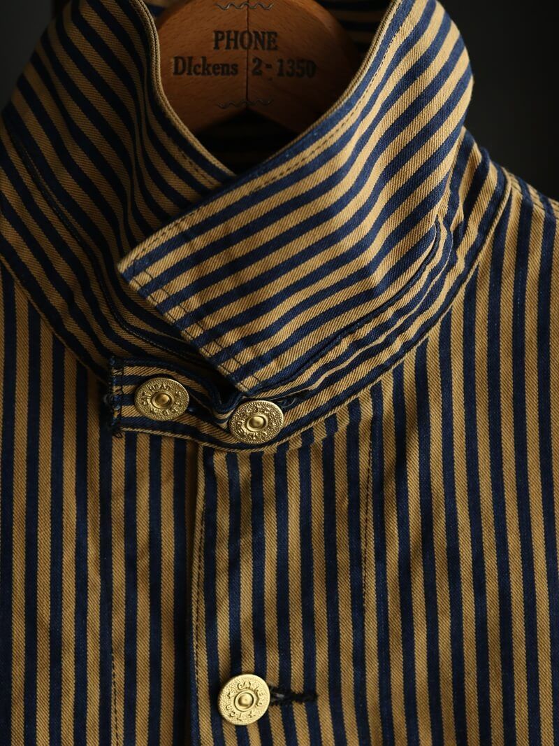 TCB jeans TCBジーンズ Cat Head Jacket Brown Tabby Stripe キャット