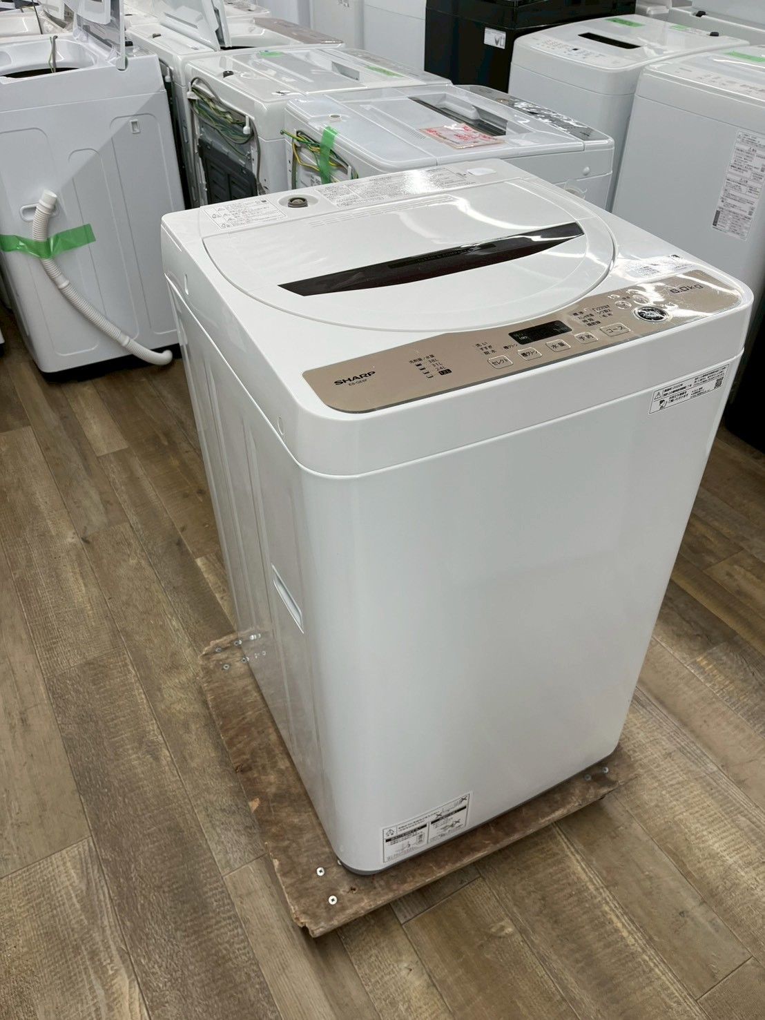美品】大阪送料無料☆3か月保障付き☆洗濯機☆シャープ☆6kg☆2022年 