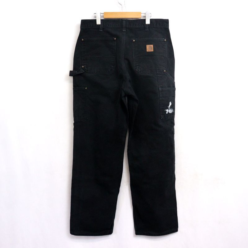 00s Carhartt ダブルニー ブラック ダック ペインターパンツ メンズ L